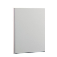 PANTA PLAST Gyűrűs könyv, panorámás, 4 gyűrű, 15 mm, A4, PP/karton, , fehér mappa