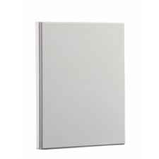 PANTA PLAST Gyűrűs könyv, panorámás, 4 gyűrű, 70 mm, A4, PP/karton, PANTA PLAST, fehér (INP316002609) gyűrűskönyv