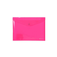 PANTA PLAST Irattartó tasak, A4, PP, patentos, PANTA PLAST, neon pink tasak