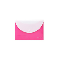 PANTA PLAST Irattartó tasak, A5, PP, patentos, két zsebes, PANTA PLAST, neon pink irattartó