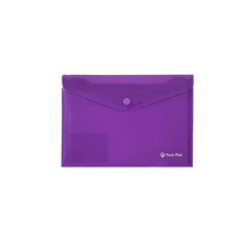 PANTA PLAST Irattartó tasak, A5, PP, patentos, PANTA PLAST, neon lila irattartó