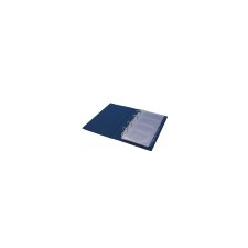 PANTA PLAST Névjegytartó, 200 db-os, gyûrûs, PANTAPLAST, fekete névjegytartó