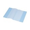 PANTA PLAST Panta Plast Füzetborító, A5, PP, 80 mikron, narancsos felület, PANTA PLAST, kék