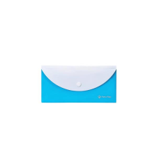 Pantaplast Irattartó tasak, 250x140 mm, PP, patentos, két zsebes, , neon kék (INP0410008903) (INP0410008903) irattartó