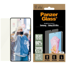 PanzerGlass All-in-One edzett üveg kijelzővédő Samsung Galaxy S25 Ultra mobiltelefon kellék