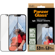 PanzerGlass Apple iPhone 16e / 14 / 13 / 13 Pro üvegfólia + telepítő keret mobiltelefon kellék
