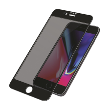 PanzerGlass ™ Apple iPhone 6 / 6s / 7 / 8 Edzett üveg kijelzővédő, betekintésgátló szűrővel, kamera borítóval, fekete kerettel mobiltelefon kellék