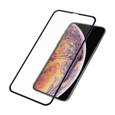 PanzerGlass ™ Apple iPhone X / Xs Max Tokbarát Edzett üveg kijelzővédő, fekete kerettel (2643) mobiltelefon kellék