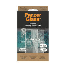 PanzerGlass Bundle Galaxy S23 Ultra Kijelzővédő + Tok (B0435+7317) mobiltelefon kellék