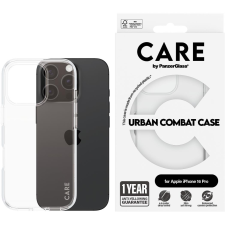 PanzerGlass CARE Apple iPhone 16 Pro Combat átlátszó nem sárguló tok (1354) tok és táska