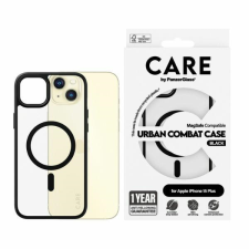 PanzerGlass CARE by PanzerGlass Urban Combat MagSafe tok iPhone 15 Plus - fekete tok és táska