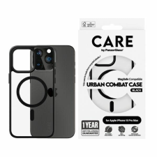 PanzerGlass CARE by PanzerGlass Urban Combat MagSafe tok iPhone 15 Pro Max - fekete tok és táska