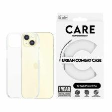 PanzerGlass CARE by PanzerGlass Urban Combat tok iPhone 15 Plus - átlátszó tok és táska