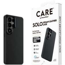 PanzerGlass CARE kryt Samsung Galaxy S26 Ultra SOLO Qi černá veganská kůže tok és táska