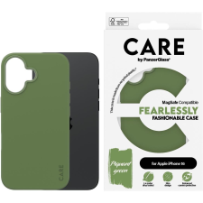 PanzerGlass CARE tok Apple iPhone 16 MagSafe Fearlessly zöld (1385) tok és táska