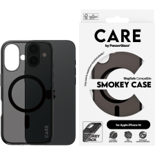 PanzerGlass CARE tok Apple iPhone 16 MagSafe Smokey füstszínű/fekete (1349) tok és táska