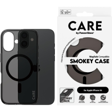 PanzerGlass CARE tok Apple iPhone 16 MagSafe Smokey füstszínű/fekete (1349) tok és táska