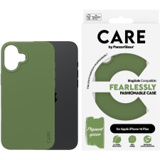 PanzerGlass CARE tok Apple iPhone 16 Plus MagSafe Fearlessly zöld (1387) tok és táska
