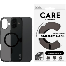 PanzerGlass CARE tok Apple iPhone 16 Plus MagSafe Smokey füstszínű/fekete (1351) tok és táska