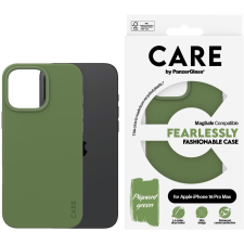 PanzerGlass CARE tok Apple iPhone 16 Pro Max MagSafe Fearlessly zöld (1388) tok és táska