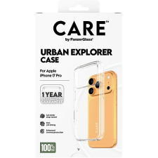 PanzerGlass CARE tok Apple iPhone 17 Pro-hoz, Urban, átlátszó tok és táska