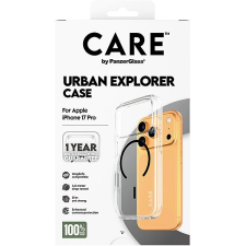 PanzerGlass CARE tok Apple iPhone 17 Pro-hoz, Urban, átlátszó/fekete, MagSafe tok és táska