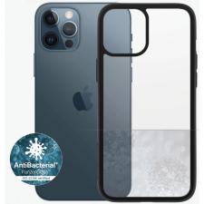 PanzerGlass ClearCase Back Cover iPhone 12 Pro Max fekete-átlátszó tok és táska