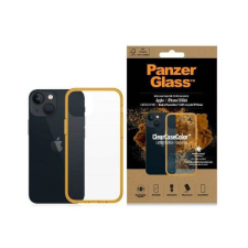PanzerGlass ClearCase iPhone 13 Mini 5.4&quot; antibakteriális katonai osztályú narancs tok tok és táska