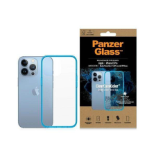 PanzerGlass ClearCase iPhone 13 Pro 6.1&quot; antibakteriális ütésálló türkízkék tok tok és táska