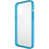 PanzerGlass ClearCase iPhone 13 Pro Max Antibacterial Military Telefon tok - Átlátszó / Kék (0341)