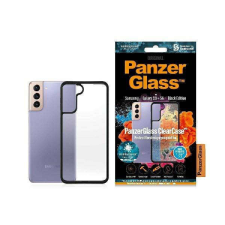 PanzerGlass ClearCase Samsung S21+ G996 fekete tok tok és táska