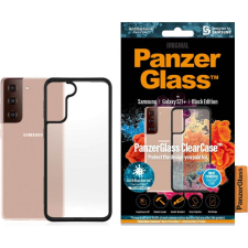 PanzerGlass ClearCase Samsung S21+ G996 Telefon tok - Átlátszó / Fekete (5711724002625) tok és táska