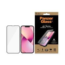PanzerGlass E2E Microfracture antibakteriális üveg iPhone 13 mini telefonhoz - fekete kerettel mobiltelefon kellék