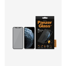 PanzerGlass ™ Edge to Edge Apple iPhone X / Xs / 11 Pro Edzett üveg kijelzővédő adatvédelemmel - Fekete mobiltelefon kellék