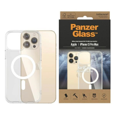 PanzerGlass HardCase Antibacterial Military Grade MagSafe tok iPhone 13 Pro Max - átlátszó tok és táska