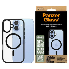 PanzerGlass HardCase MagSafe-kompatibilis tok iPhone 16 - fekete tok és táska