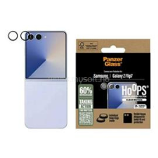 PanzerGlass HOOPS kameravédő üveg (9H + segédkeret) ÁTLÁTSZÓ (PANZERGLASS_PG49177) mobiltelefon kellék