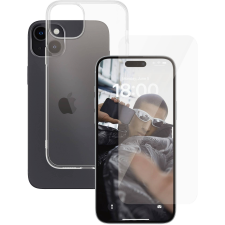 PanzerGlass iPhone 15 Plus Edzett üveg kijelzővédő + Tok (SAFE95578) tok és táska