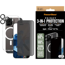 PanzerGlass iPhone 16 Pro Max 3in1 Privacy Protection Bundle mobiltelefon kellék
