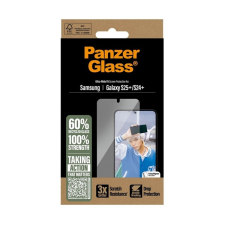 PanzerGlass képernyővédő üveg (3D, ütésállóság, 9H) ÁTLÁTSZÓ Samsung Galaxy S25 Plus (SM-S936) mobiltelefon kellék