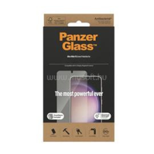 PanzerGlass képernyővédő üveg (3D, ütésállóság, 9H + segédkeret) ÁTLÁTSZÓ (PANZERGLASS_7357) mobiltelefon kellék