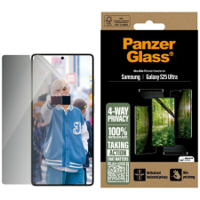 PanzerGlass Matrix betekintésvédett edzett üveg kijelzővédő Samsung Galaxy S25 Ultra mobiltelefon kellék