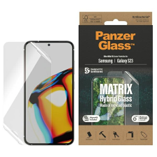 PanzerGlass Matrix Samsung Galaxy S23 S911 képernyővédelem 7318 pozícionálóval fólia mobiltelefon kellék