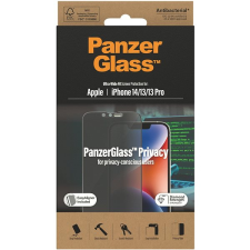 PanzerGlass Privacy Apple iPhone 14/13/13 Pro üvegfólia + felhelyező keret mobiltelefon kellék