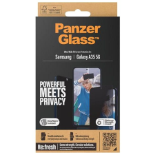 PanzerGlass Privacy Samsung Galaxy A35 5G + telepítő keret mobiltelefon kellék