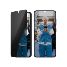 PanzerGlass Privacy Samsung Galaxy S25 / S24 üvegfólia + telepítő keret mobiltelefon kellék
