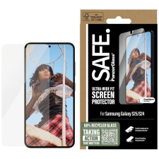 PanzerGlass SAFE by PanzerGlass edzett üveg kijelzővédő Samsung Galaxy S25 mobiltelefon kellék
