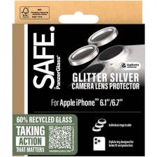 PanzerGlass SAFE Camera Apple iPhone 16/16 Plus třpytivě stříbrné mobiltelefon kellék