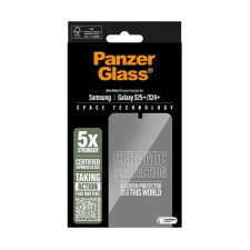 PanzerGlass Samsung S25 Plus PANZERGLASS CERAMIC képernyővédő üveg 3D, 9H, ÁTLÁTSZÓ mobiltelefon kellék