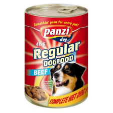 Panzi 415 g konzerv kutyáknak marhás (24 db/- ) kutyaeledel